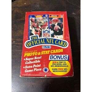 1989‎ Pro Set Series 1 Sealed Packs Complete 36ct Box
